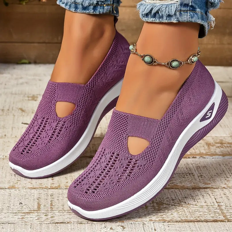 🔥Last Day Promotion 70% OFF🔥- Women's comfortable breathable knitted sneakers